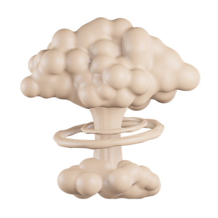 Nuke Explosion  3D Icon