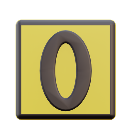 Null  3D Icon