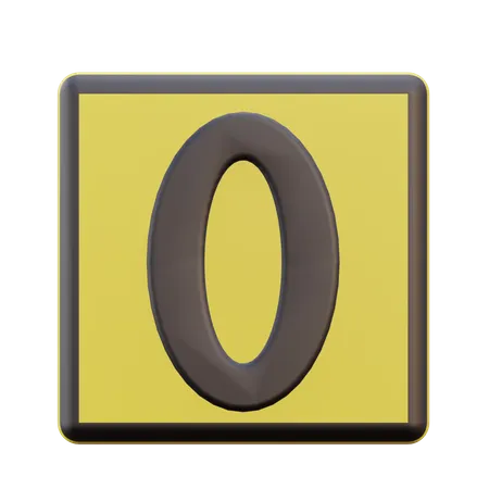 Null  3D Icon