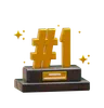 Number 1 Trophy