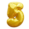 5 balloon 3d