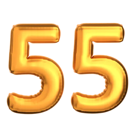 번호 55  3D Icon