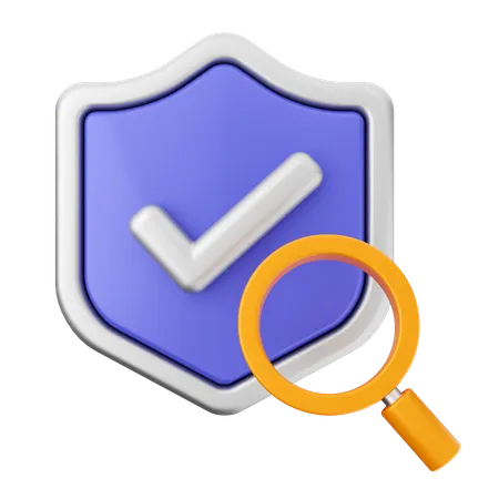 Protection de sécurité par numérisation  3D Icon