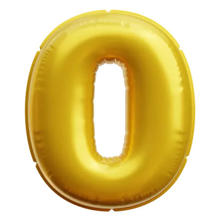 Numéro 0  3D Icon