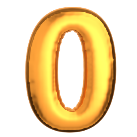 Numéro 0  3D Icon