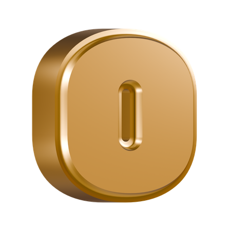 Numéro 0  3D Icon