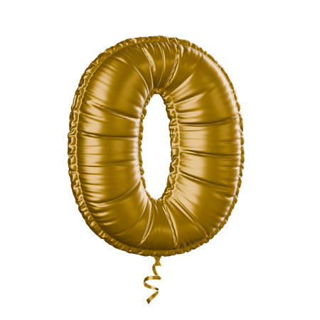 Numéro 0  3D Icon