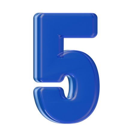 Numéro 5  3D Icon