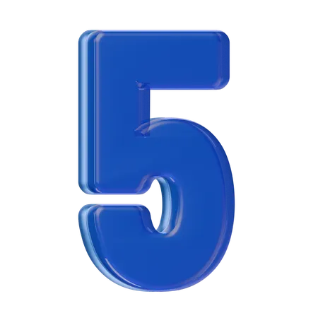 Numéro 5  3D Icon
