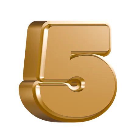 Numéro 5  3D Icon