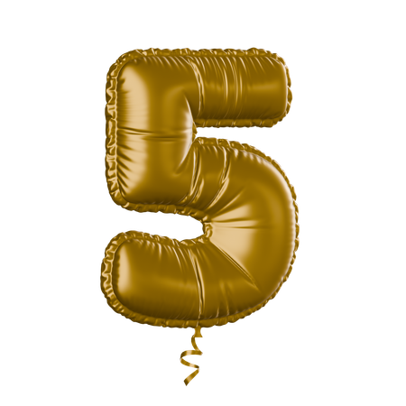 Numéro 5  3D Icon