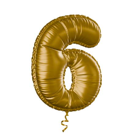 Numéro 6  3D Icon