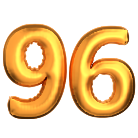 Numero 96  3D Icon