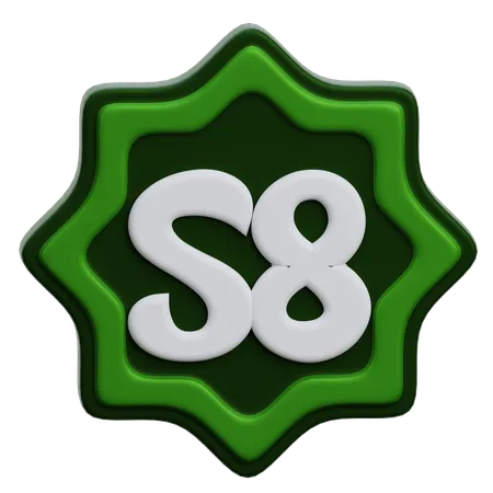 Número árabe  3D Icon