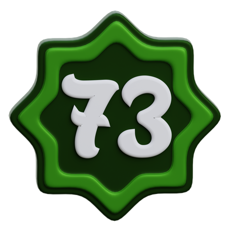 Número árabe  3D Icon