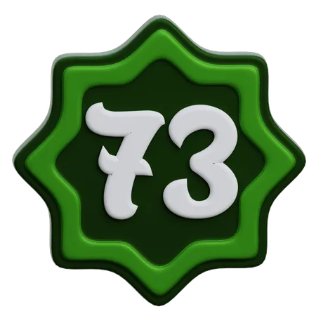 Número árabe  3D Icon