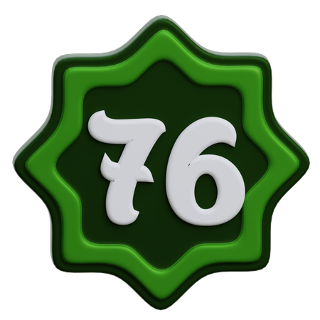 Número árabe  3D Icon