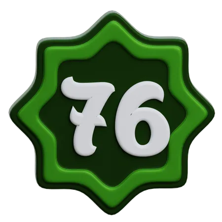 Número árabe  3D Icon