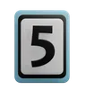 número 5