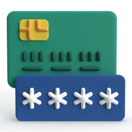 Code PIN  3D Icon