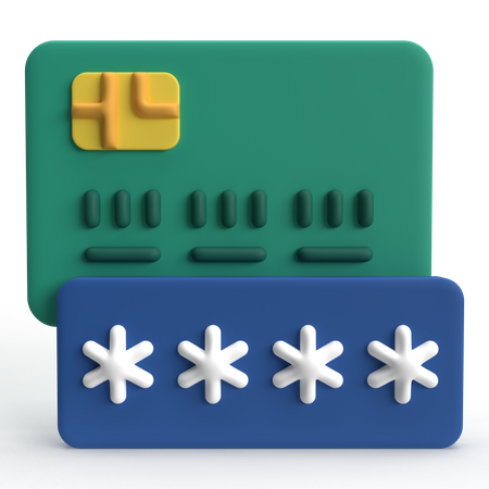 Número do PIN  3D Icon