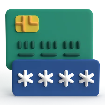 Número do PIN  3D Icon