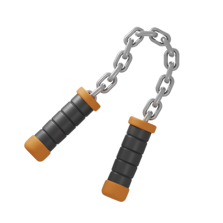Nunchaku  3D Icon
