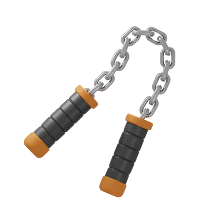 Nunchaku  3D Icon