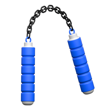 Nunchaku  3D Icon