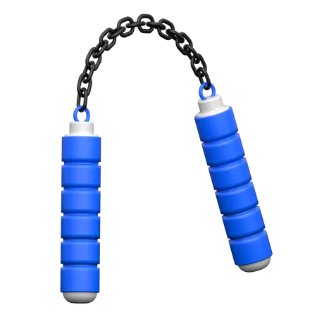Nunchaku  3D Icon