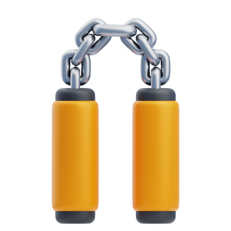 Nunchaku  3D Icon
