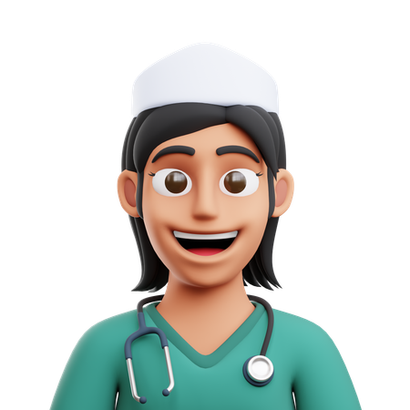 Nurse  3D Icon