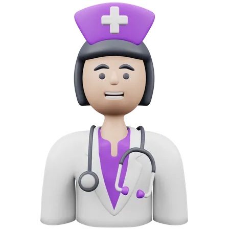 Nurse  3D Icon