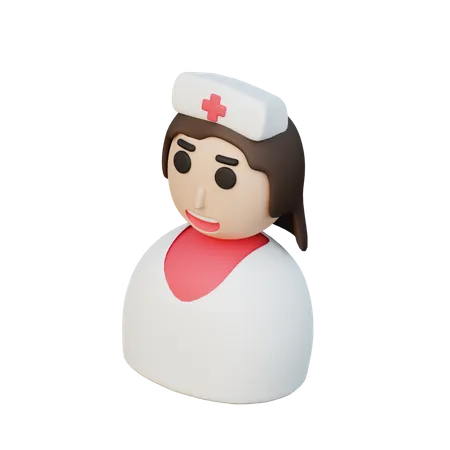 Nurse  3D Illustration