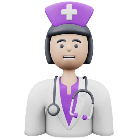 Nurse 3D Icon