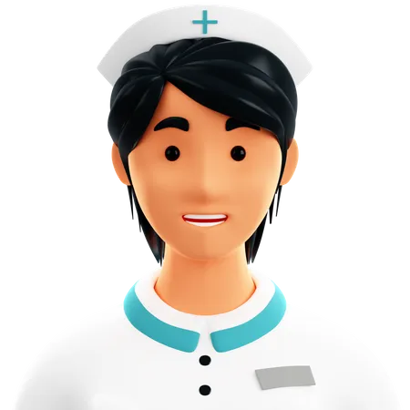 Nurse Female  3D Icon