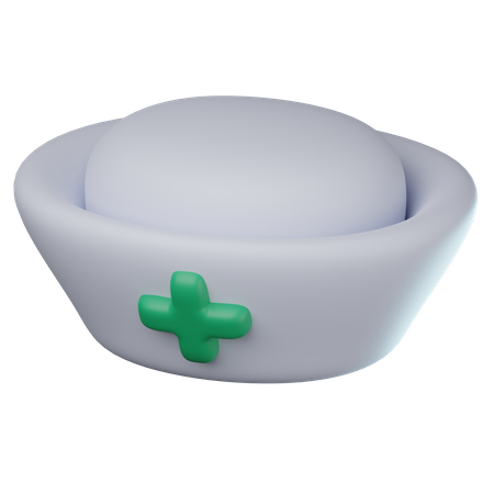 Nurse Hat 3D Icon