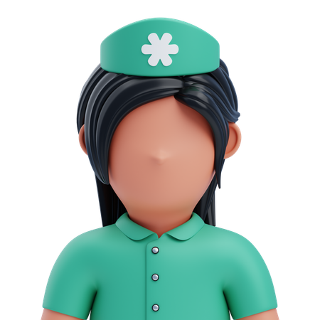 Nurse Hero  3D Icon