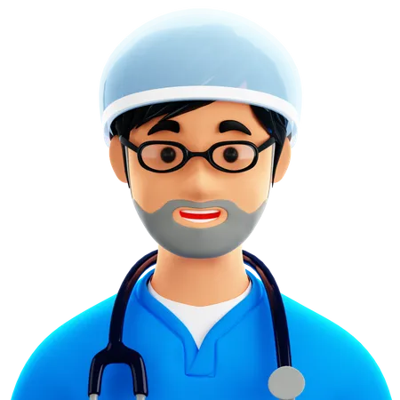 Nurse Male 3D Icon