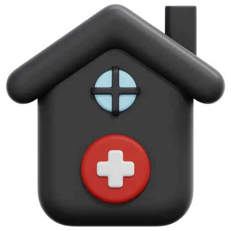 Nursing Home  3D Icon