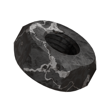 Nussgold  3D Icon