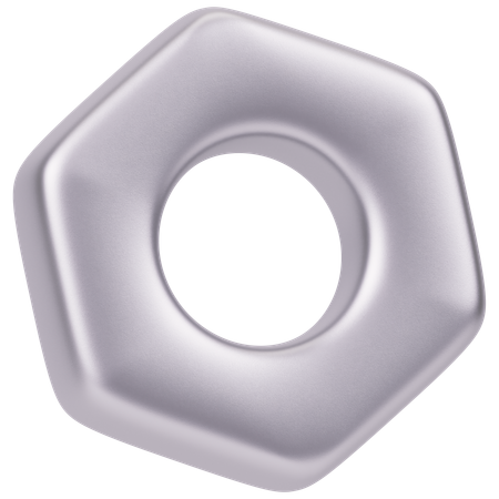 Nut  3D Icon