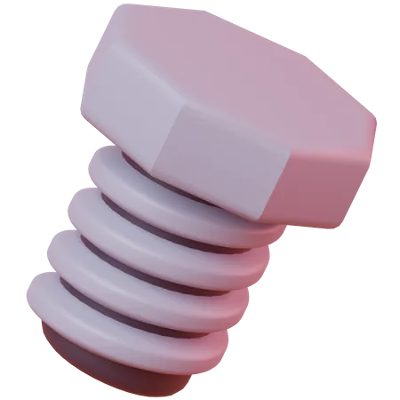 Nut Bolt  3D Icon