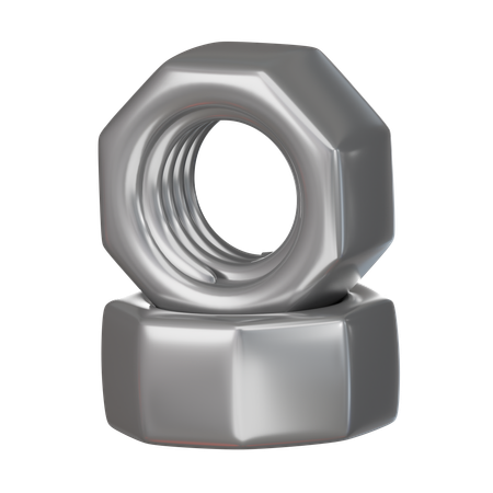 Nut Bolt  3D Icon