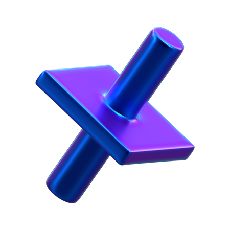 Nut Bolt Shape  3D Icon