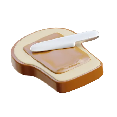 Nut Butter  3D Icon