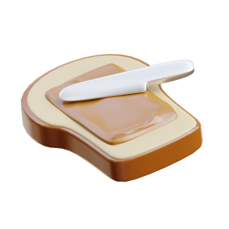 Nut Butter  3D Icon