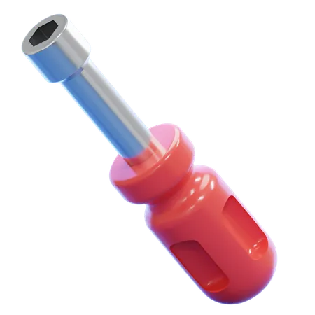 NUT DRIVER  3D Icon