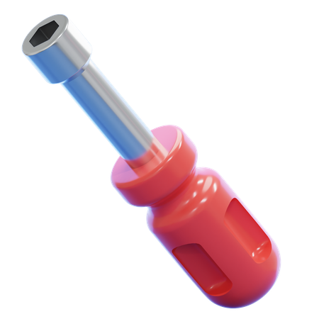 NUT DRIVER  3D Icon