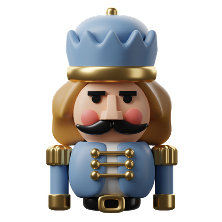 Nutcracker Doll  3D Icon